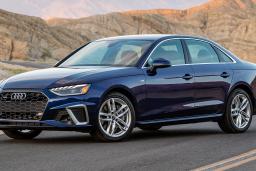2022 Audi A4 in blue
